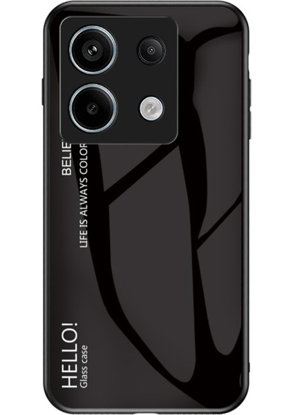 Xiaomi Redmi Için Note 13 Pro 5g Temperli Cam Kılıf Şok Geçirmez Telefon Kapak Black (Yurt Dışından)