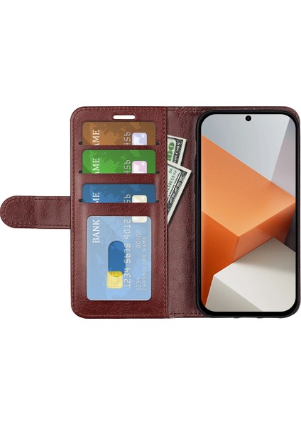 Xiaomi Için Redmi Note 13 Pro+ 5g Case Pu Pu Deri Manyetik Toka Telefon Kapak Kılıfı (Yurt Dışından) fiyatları