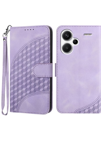 Xiaomi Için Redmi Note 12 4g Deri Kasa Cüzdan Kapağı Baskılı Fil Başlıklı (Yurt Dışından)