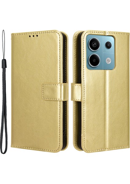 Xiaomi Redmi Için Note 13 Pro 5g Case Pu Deri Telefon Stand-Cover-Sold (Yurt Dışından)