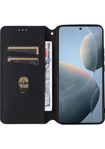 Xiaomi Redmi K70 5G/K70 Pro 5g Deri Kılıf Desenli Desen Desen Flip Cüzdan Kapak Silver (Yurt Dışından) fiyatları