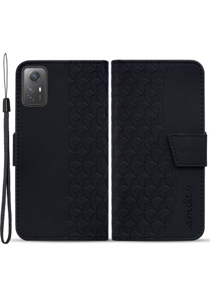 Xiaomi Redmi Için Note 12S 4g Kılıfı Pu Baskılı Pu Deri Gelişi (Yurt Dışından)