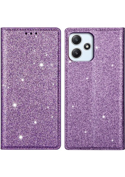 Xiaomi Redmi 12 4g/5g (Global)/poco M6 Pro 5g Case Kart Tutucu-Doğru ile Işıltılı Telefon Kapağı (Yurt Dışından)