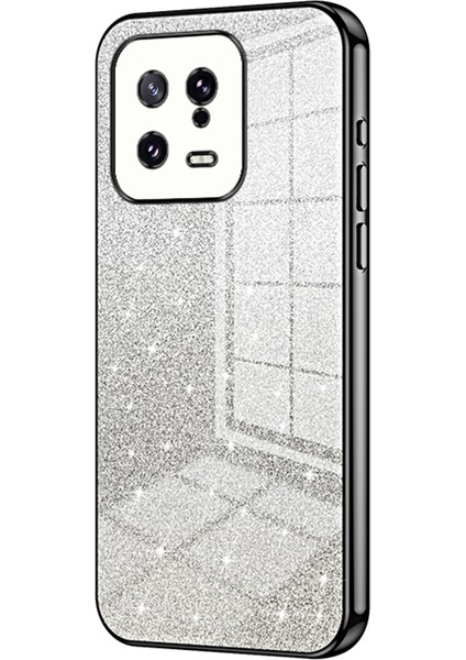 Xiaomi Için 13 Kapak Yumuşak Tpu Kesin Kesim Gradyan Glitter Tasarım Cep Telefonu Kılıf (Yurt Dışından)