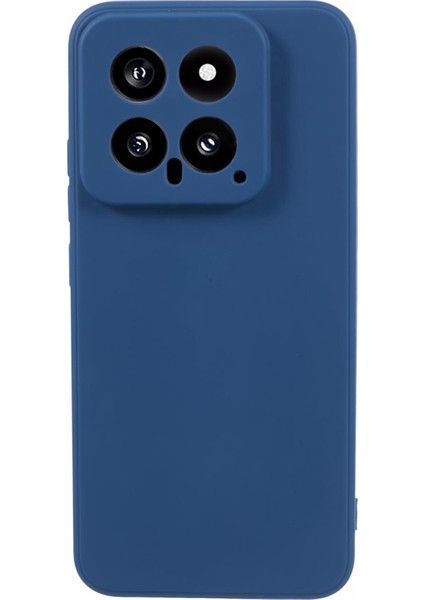 Xiaomi 14 Tpu Case Anti-Cratch Düz Kenarlı Telefon Kapak Sapfire (Yurt Dışından)