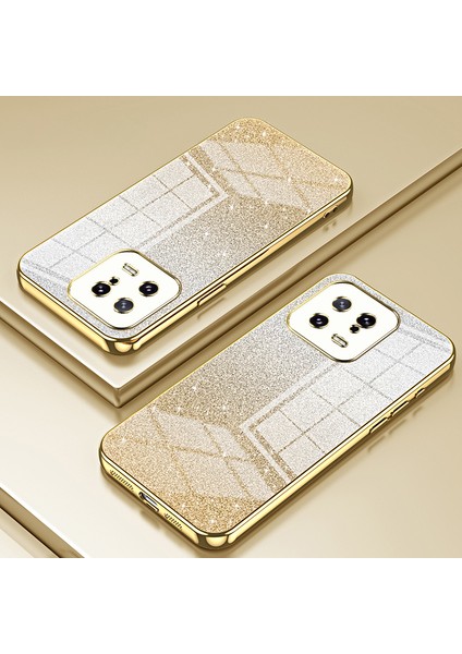 Xiaomi Için 13 Kapak Yumuşak Tpu Kesin Kesim Gradyan Glitter Tasarım Cep Telefonu Kılıf (Yurt Dışından) fiyatları