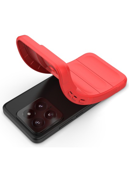 Xiaomi Için 14 Case Yumuşak Tpu Geri Kabuk Sağlam Telefon Koruyucu Kapak-Kırmızı (Yurt Dışından) fiyatları