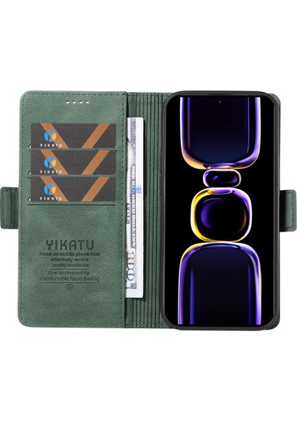 Xiaomi Redmi K60 5G/K60 Pro 5g/poco F5 Pro 5g, Cilt Touch Cüzdan Stand Telefon Kapak Yeşil (Yurt Dışından) fiyatları
