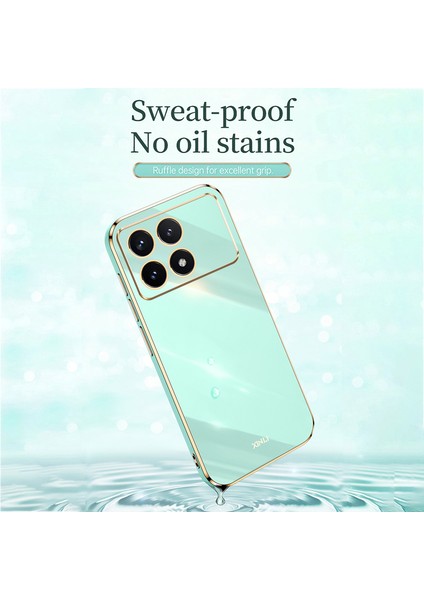 Xiaomi Redmi K70E 5g Telefon Kılıf Kamera Koruma Kapak Pembe (Yurt Dışından)