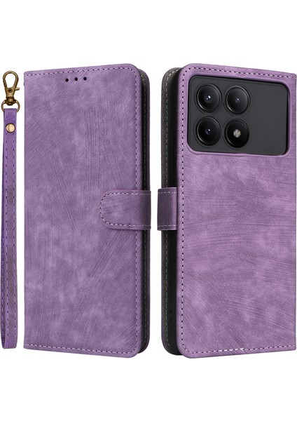 Xiaomi Redmi Için K70E 5g/poco X6 Pro 5g Cüzdan Kılıfı Rfıd Rfıd Sholıng Telefonu Ile Ile Ile Ile (Yurt Dışından)