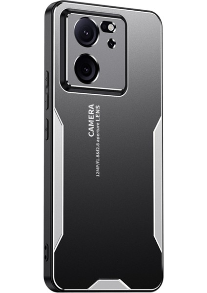 Xiaomi Redmi K60 Ultra Telefon Kılıfı Damla Geçirmez Metal+Tpu+Pc-Silver (Yurt Dışından)