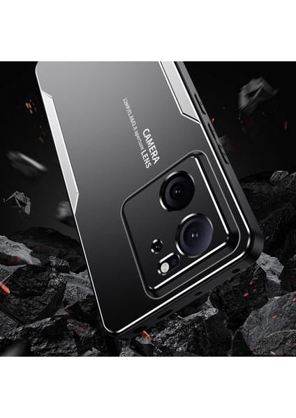 Xiaomi Redmi K60 Ultra Telefon Kılıfı Damla Geçirmez Metal+Tpu+Pc-Silver (Yurt Dışından) fiyatları