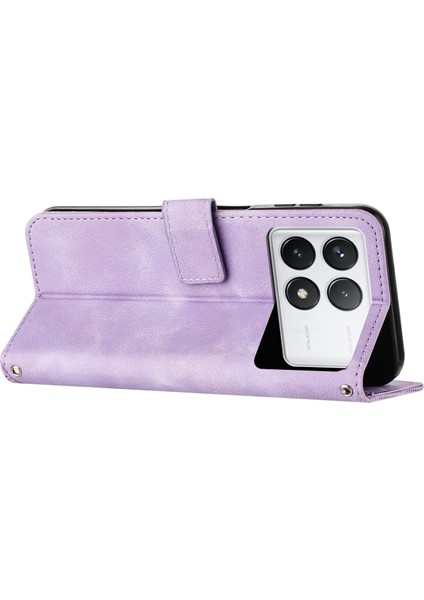 Xiaomi Için Redmi K70 Pro 5G/K70 5g Case Anti-Çizelge Pu Deri Deri Telefon Kapağı Standı Kabuk Cüzdan-Doğum (Yurt Dışından) fiyatları