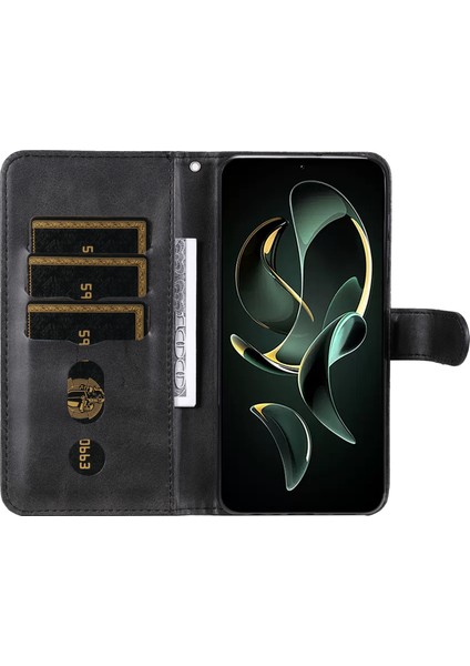 Xiaomi Redmi K60 ULTRA/13T/13T Pro Case Şok Geçirmez Kabuk Fermuarı Cep Cüzdan Stand Telefon Kapağı Black (Yurt Dışından) fiyatları