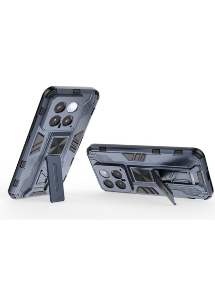 Xiaomi Için 14 Case Pc+Tpu Katlanabilir Kickstand-Mavi (Yurt Dışından) fiyatları