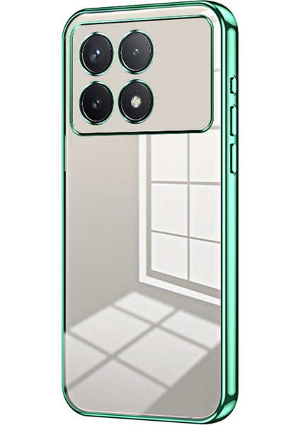 Xiaomi Için Redmi K70 5G/K70 Pro 5g Kasa Yumuşak Tpu Hassas Lens Kesme Cep Telefonu Kapak Yeşili (Yurt Dışından)