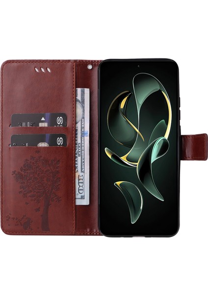 Xiaomi Için Redmi K60 ULTRA/13T/13T Pro Telefon Kabuğu Stand Pu Deri Cüzdan Case-Coffee (Yurt Dışından) fiyatları