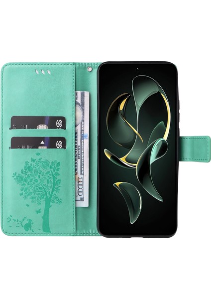 Xiaomi Için Redmi K60 ULTRA/13T/13T Pro Telefon Kabuğu Standı Pu Deri Cüzdan Vaka-Yeşil (Yurt Dışından) fiyatları
