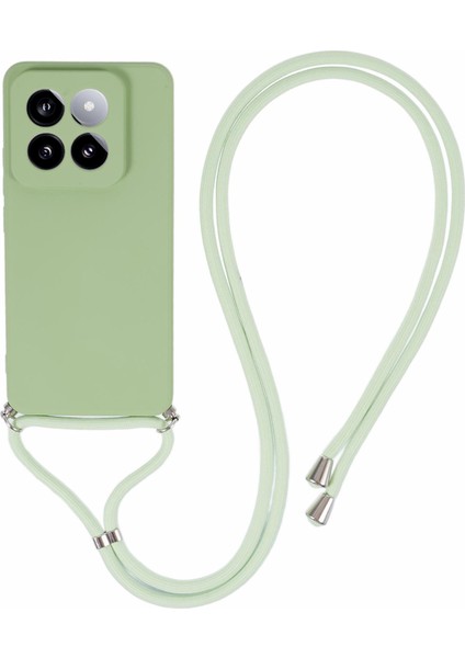 Xiaomi 14 Pro Tpu Için Telefon Kasası, Landard-Matcha Green ile Kaymaz Kakaplama Kapağı (Yurt Dışından)