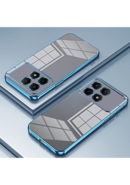 Xiaomi Redmi Için K70E 5g Cep Telefon Kılıfı Yumuşak Tpu Elektrokaplatma Hassas Lens Kesme Arka Kapak Mavisi (Yurt Dışından) fiyatları