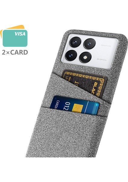 Xiaomi Için Redmi K70E 5g Çift Kart Yuvaları Telefon Kılıfı Koruyucu Pc Kapak Işık Gri (Yurt Dışından) fiyatları