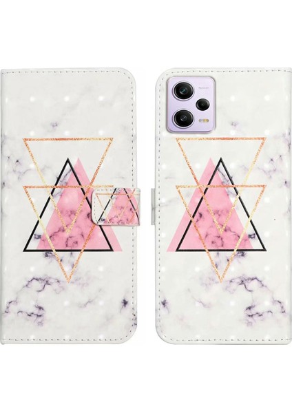 Xiaomi Redmi Için Note 12 Pro 5g/note 12 Pro Speed ​​5g/poco X5 Pro 5g Durum 3D Desen Baskı Telefon Kapak Üçgen Mezar (Yurt Dışından)