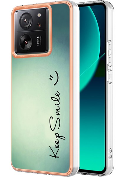 Xiaomi 13T/13T Pro/redmi K60 Ultra Case 2.0mm Imd Desen Telefon Tpu Cover-Cut Smile (Yurt Dışından)