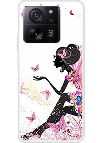 Xiaomi Için Redmi K60 ULTRA/13T/13T Pro Tpu Case Desen Baskı Telefon Geri Kapak Girl (Yurt Dışından)