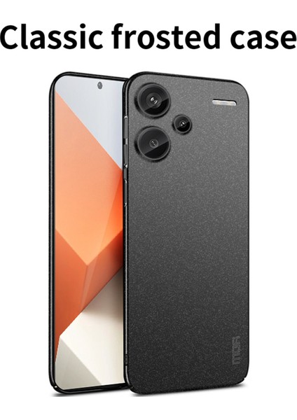 Xiaomi Redmi Için Note 13 Pro+ Telefon Kılıfı Sabit Pc Karşı-Fingerprint Kapak-Grey (Yurt Dışından) fiyatları