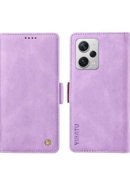 Xiaomi Redmi Için Flip Cüzdan Kılıfı Not 12 Pro 5g/not 12 Pro Speed ​​5g/poco X5 5g, Cilt Dokun (Yurt Dışından)