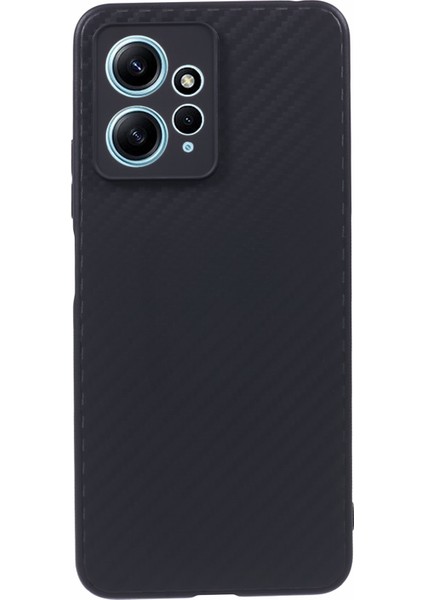 Xiaomi Redmi Için Yumuşak Tpu Telefon Kılıfı Not 12 4g, Karbon Fiber Doku Koruyucu Telefon Kapağı (Yurt Dışından)