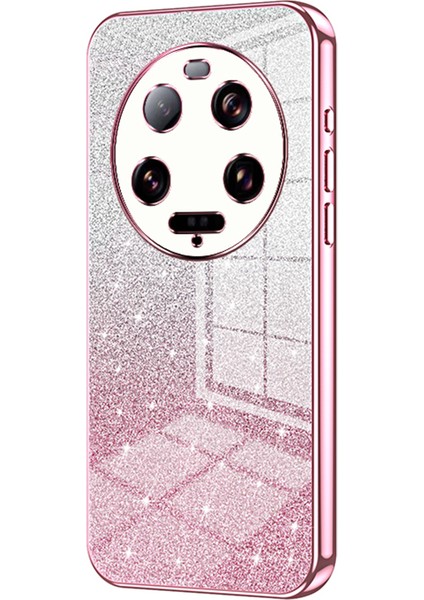 Xiaomi 13 Ultra Arka Kabuk Anti-Güz Anti-Fall Hassas Kesim Tpu Cep Telefonu Vaka-Pembe (Yurt Dışından)