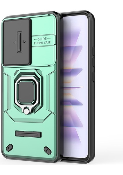 Xiaomi Poco F5 Pro 5g/redmi K60 5G/K60 Pro 5g Case Pc+Tpu Ring Kickstand Telefon Kapak Yeşil (Yurt Dışından) fiyatları