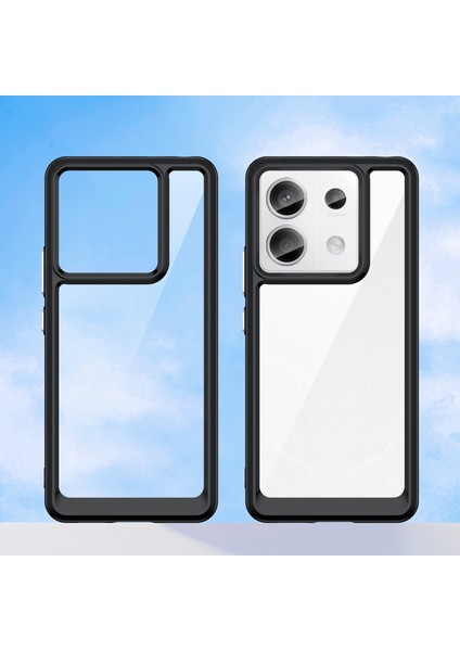 Xiaomi Redmi Için Note 13 Pro 5g Telefon Kılıfı Tpu+Akrilik Koruyucu Kapak Black (Yurt Dışından) fiyatları