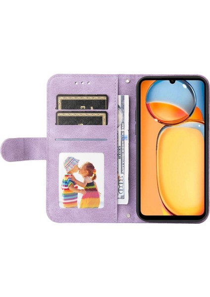 Xiaomi Redmi Için 13C 4g/poco C65 4g Case Cilt Touch Pu Deri Stand Cüzdan Şok Geçirmez Telefon Kabuk Doğumu (Yurt Dışından) fiyatları