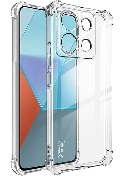 Xiaomi Redmi Için Note 13 Pro 5g Case Anti-Cratch Tpu Kapak Hava Yastığı Köşesi Anti-Drop Telefon Kabuğu Şefkatli (Yurt Dışından)