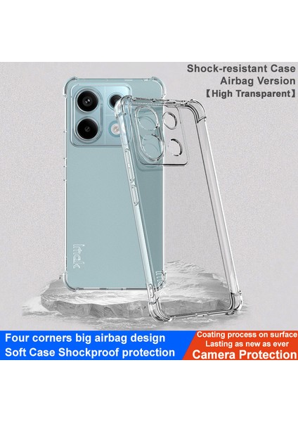 Xiaomi Redmi Için Note 13 Pro 5g Case Anti-Cratch Tpu Kapak Hava Yastığı Köşesi Anti-Drop Telefon Kabuğu Şefkatli (Yurt Dışından) fiyatları