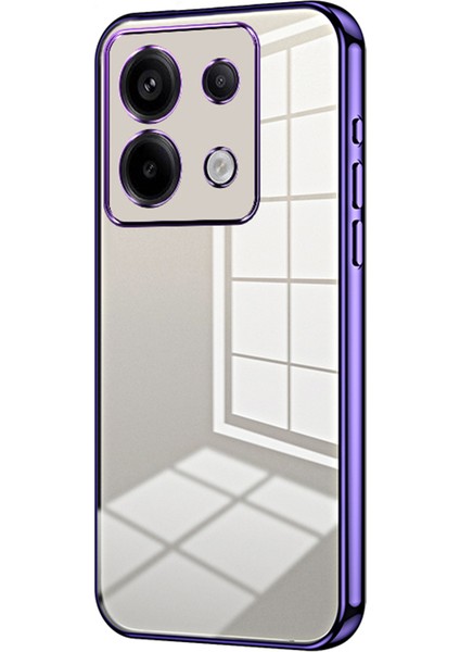 Xiaomi Redmi Için Note 13 Pro 5g Case Çekmeye Dayanıklı Tpu Elektrokaplanmış Hassas Lens Kesme Telefon Mühendisi (Yurt Dışından)