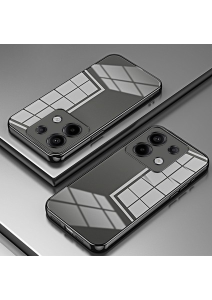 Xiaomi Redmi Için Note 13 Pro 5g Case Kırmızı Dayanıklı Tpu Elektrokaplanmış Hassas Lens Kesme Telefon Kabuk Black (Yurt Dışından) fiyatları