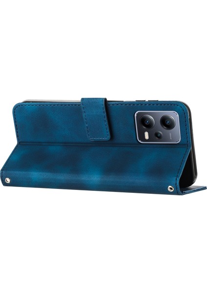 Xiaomi Redmi Için Telefon Kılıfı Note 12 Pro+ 5g, Pu Deri Üçgen Baskılı Cüzdan Stand Kapak Sapfire (Yurt Dışından) fiyatları