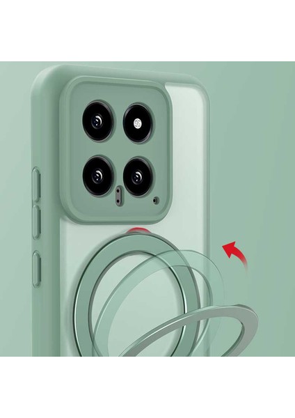 Xiaomi 14 Ring Tutucu Kickstand Pc+Tpu Cover-Chyan Için Manyetik Telefon Kılıfı (Yurt Dışından) fiyatları