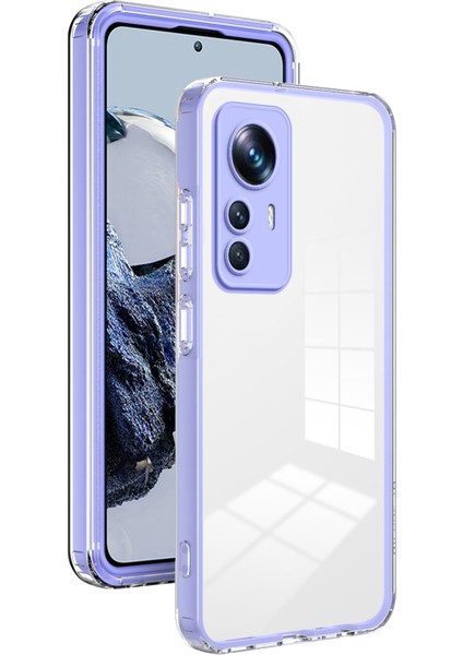 Xiaomi 12T Pro 5g Için Clear Case Airgag Corner Tpu + Pc Telefon Kapak-Morası (Yurt Dışından)