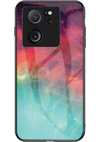 Xiaomi Redmi K60 ULTRA/13T/13T Pro Shell Yıldızlı Gökyüzü Desen Anti-Collision Kapak Renkli Yıldızlı Gökyüzü Için Telefon Kasası (Yurt Dışından)