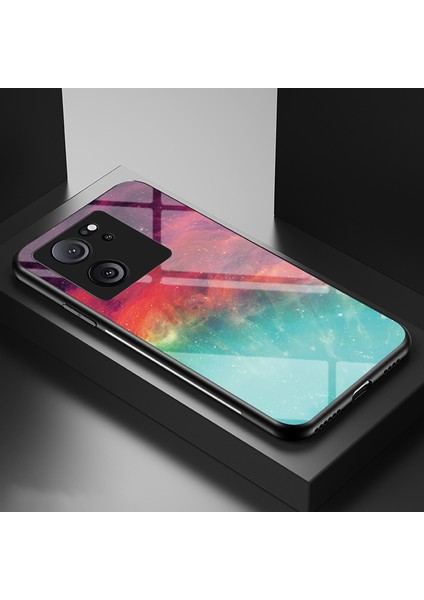 Xiaomi Redmi K60 ULTRA/13T/13T Pro Shell Yıldızlı Gökyüzü Desen Anti-Collision Kapak Renkli Yıldızlı Gökyüzü Için Telefon Kasası (Yurt Dışından) fiyatları