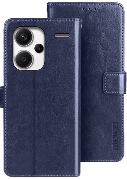 Xiaomi Redmi Için Note 13 Pro+ 5g Case Çılgın At Kartı Sahibi Telefon Protector-Dark Mavi (Yurt Dışından)