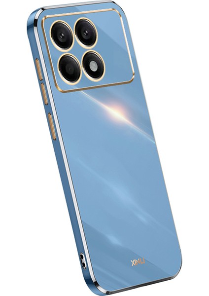 Xiaomi Redmi K70 5G/K70 Pro 5g Telefon Kılıfı Tpu Elektrokaplama Kapak Mavisi (Yurt Dışından)