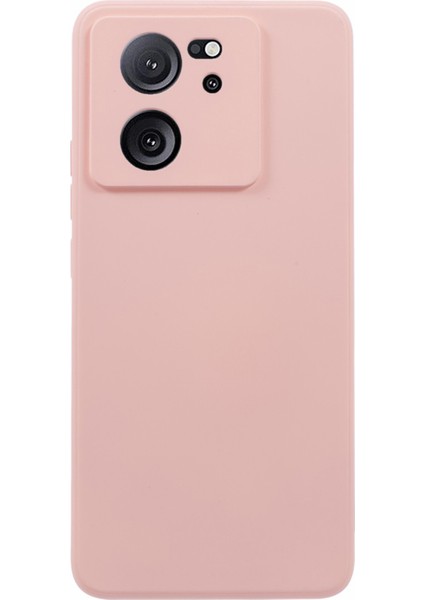 Xiaomi Redmi K60 ULTRA/13T/13T Pro, Yumuşak Fiber Astar Anti-Çizelge Telefon Kapak Pembe (Yurt Dışından)