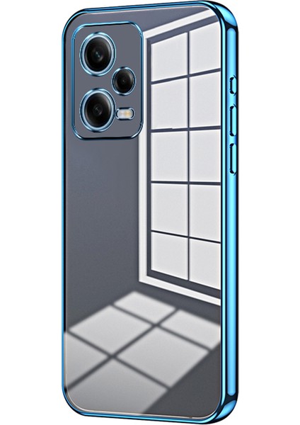 Xiaomi Redmi Için Note 12 Pro 5g Kasa, Hassas Lens Kesme Mavisi ile Anti-Fall Yumuşak Tpu Cep Telefonu Kapağı (Yurt Dışından)