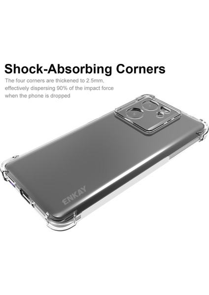 Xiaomi Redmi K60 ULTRA/13T/13T Pro Case Tpu Kabuğu Ekran Filmi ile Temiz Telefon Kapağı (Yurt Dışından) fiyatları
