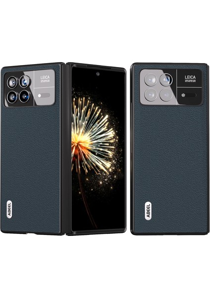 Xiaomi Mix Için Kat 3 5g Çizgi Anti-Çizelge Kılıfı Dokulu Orijinal Inek Deri+Pc Kapak Yeşili (Yurt Dışından)